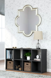 Warmstead Furniture - Ashley Furniture - Langdrew Eight Cube Organizer - Eight Cube Organizer / Black - EA4957-4X2